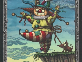 Tarotová karta duše je Blázen