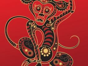 Zvídavá a vychytralá Opice přeručkovala ve větvích stromů